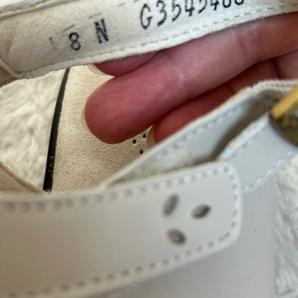 SAS Quatro Womens Narrow Sz 8 N Sandal Bone Beige Tri-Pad Adj Three Straps NEW - Picture 6 of 7